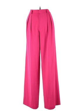 Alice + Olivia Fuchsia Wide-Leg High-Rise Trousers NWT